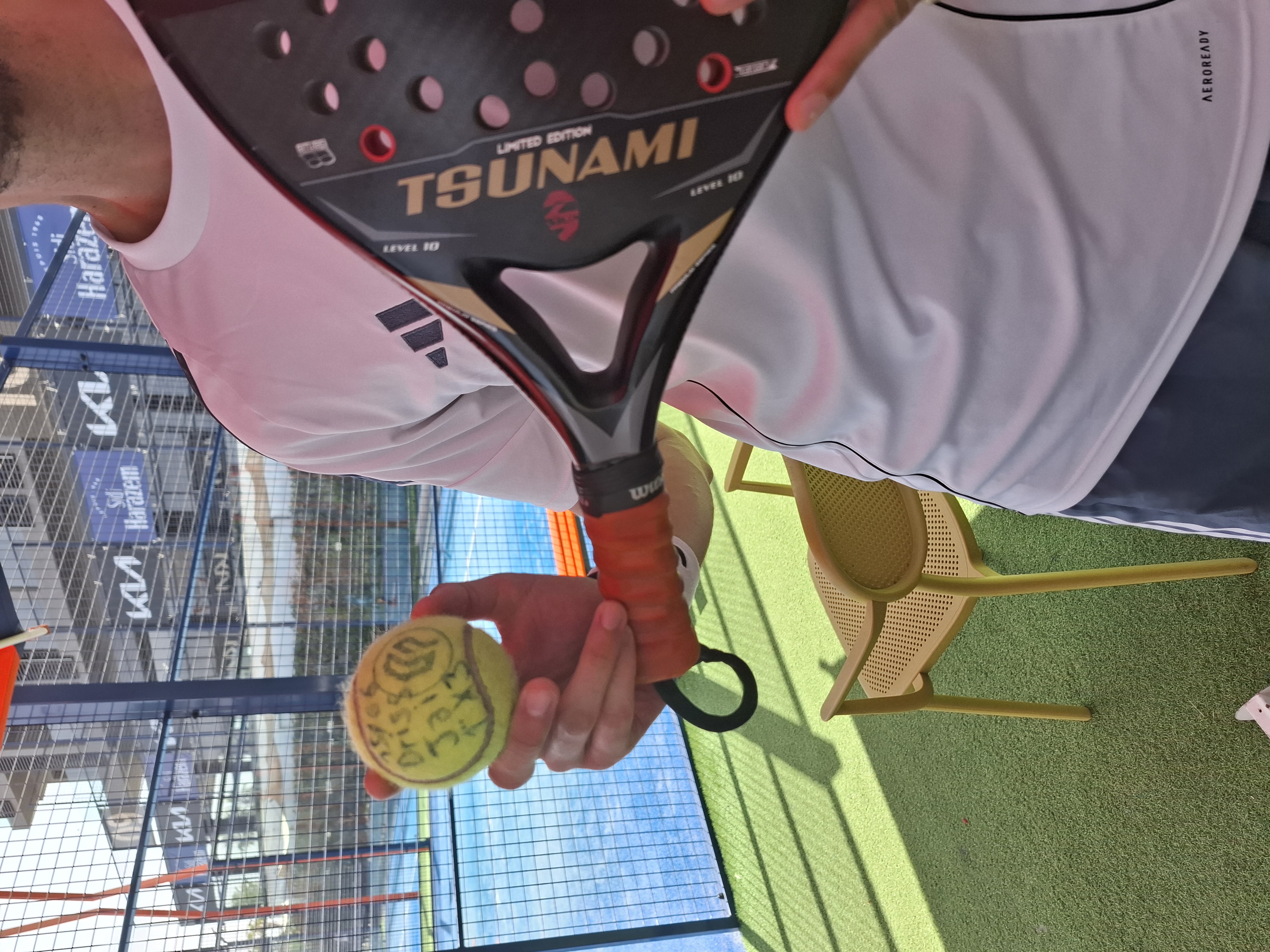 Élève padel Casablanca — Overpower Padel